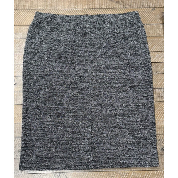 Chelsea & Theodore Black/ White Heathered PULL ON Skirt - Women's Size XL - Picture 5 of 9
